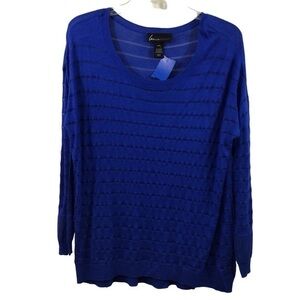 LANE BRYANT BLUE SIZE 14/16 LADIES SWEATER